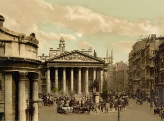 Royal Exchange, London, um 1890-1900