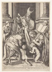 Die Taufe des heiligen Eustachius