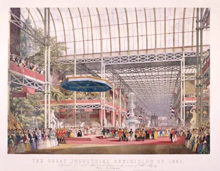Große Ausstellung, Kristallpalast, Hyde Park, London, 1851
