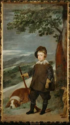 Infante Balthasar Carlos im Jagdkleid