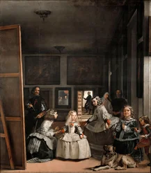 Las Meninas oder Die Familie von Philipp IV., ca. 1656
