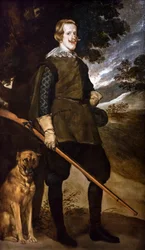 Porträt von Philipp IV. als Jäger, um 1635