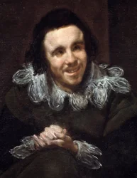 Porträt des Narren Don Juan Calabacillas (Detail)