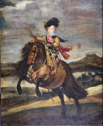 Der Infante Baltasar Carlos zu Pferd