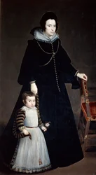 Doña Antonia Ifenarrietta und ihr Sohn, 1631