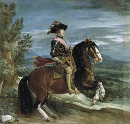 Reiterporträt von König Philipp IV. von Spanien