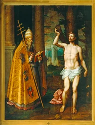 Die Heiligen Sebastian und Fabian