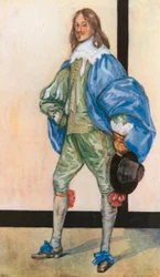 Ein Mann aus der Zeit von Karl I. (1625-1649)