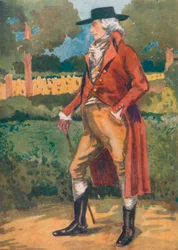 Ein Mann aus der Zeit von George III, 1907