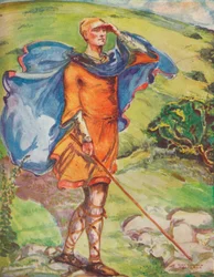 Ein Mann aus der Zeit von Wilhelm I., 1907