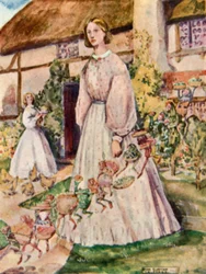 Illustration für Goblin Market von Christina Rossetti