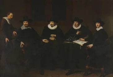 Die Hauptleute des Saainerings in Amsterdam, 1643