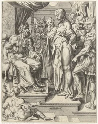 Christus vor Herodes