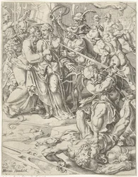 Judaskuss und Verhaftung Christi - Sündenfall und Erlösung der Menschheit durch das Leben und die Passion Christi (Serientitel)