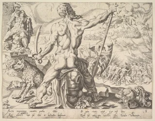 Gad, aus der Serie Die zwölf Patriarchen, 1550