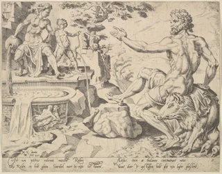 Ruben [Genesis 49:3-4], aus der Serie Die zwölf Patriarchen, 1550