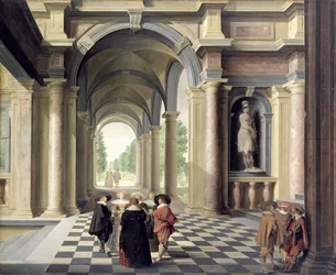 Eine Renaissance-Halle
