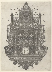 Wappen der Antwerpener Gilde des Heiligen Lukas, 1526