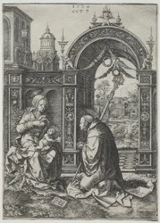 Die Vision des Heiligen Bernhard