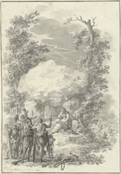 Allegorie auf den Tod von Joan Derk van der Capellen tot den Pol, 1784