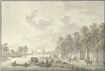 Blick auf die Spaarne