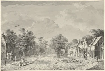 Ansicht des Dorfes De Bilt