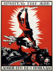 Sowjetisches politisches Plakat, 1920