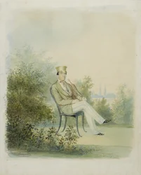 Porträt von Grigory Stepanovich Tarnovsky, Ende 1840er
