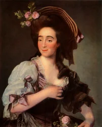 Porträt von Anna Davie Bernuzzi, 1782, 1965