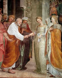 Die Hochzeit der Jungfrau (Detail)