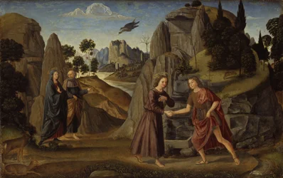 Begegnung des Christusknaben mit dem Johannesknaben