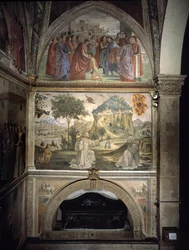 Begräbnis des Heiligen Franziskus