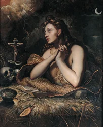 Die büßende Magdalena, um 1600