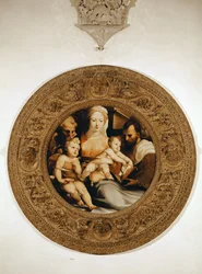 Die Heilige Familie und Johannes der Täufer