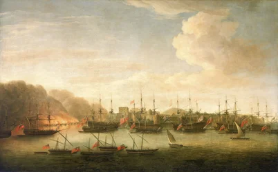 Die Eroberung von Geriah, Februar 1756