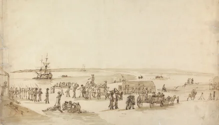 Truppen landen