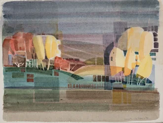 Abstrakte Landschaft