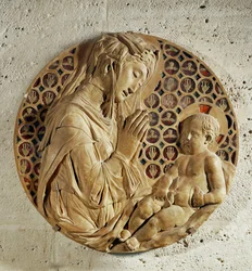 Die Jungfrau, die das Kind anbetet, "Madonna Todi"