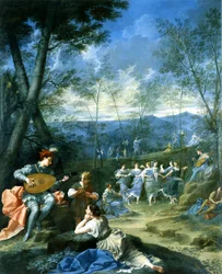 Tanz der Nymphen, ca. 1725