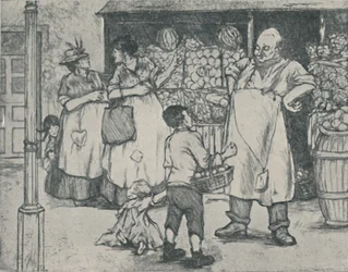 Marketing in der Vorstadt, 1920