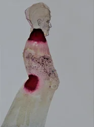 Elegantes Rotes Figurenprofil