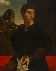 Porträt eines jungen Mannes, um 1530
