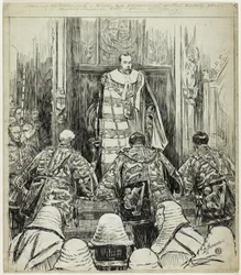 Eröffnung des Parlaments unter Edward VII