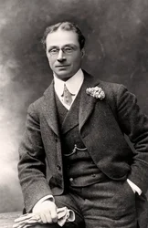 Huntley Wright 1869-1941, englischer Schauspieler, frühes 20. Jahrhundert