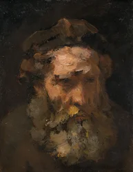 Kopf des Heiligen Matthäus, wahrscheinlich frühe 1660er Jahre