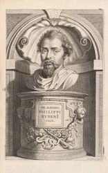Seite aus Homiliae von Saint Asterius von Amasea, Antwerpen 1615