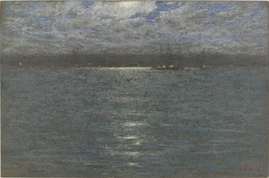 Nacht: Ein Hafen, 1894