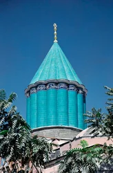 Ansicht des Tekke (oder Sufi-Kloster) von Mevlana, Rückzugsort der tanzenden Derwische