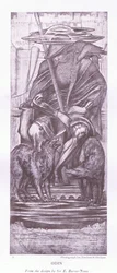 Odin - ein Entwurf von E. Burne Jones