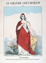 Allegorie der Republik Frankreich, 1871